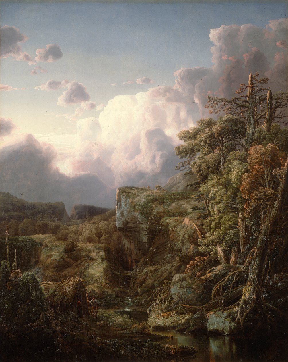 Vuoristomaisema, 1854. tekijältä William Louis Sonntag