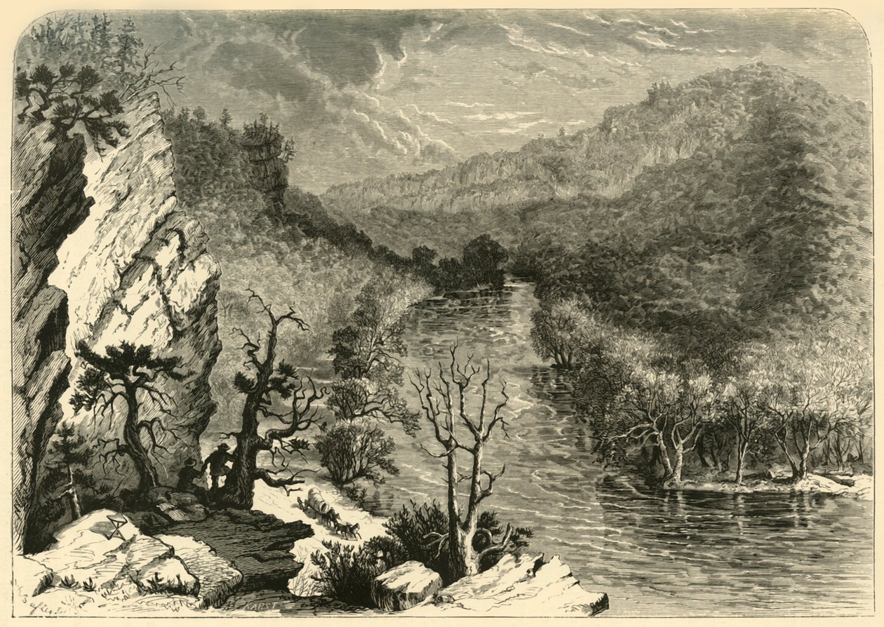 "Petersburg Gap", 1872. tekijältä William Ludwell Sheppard