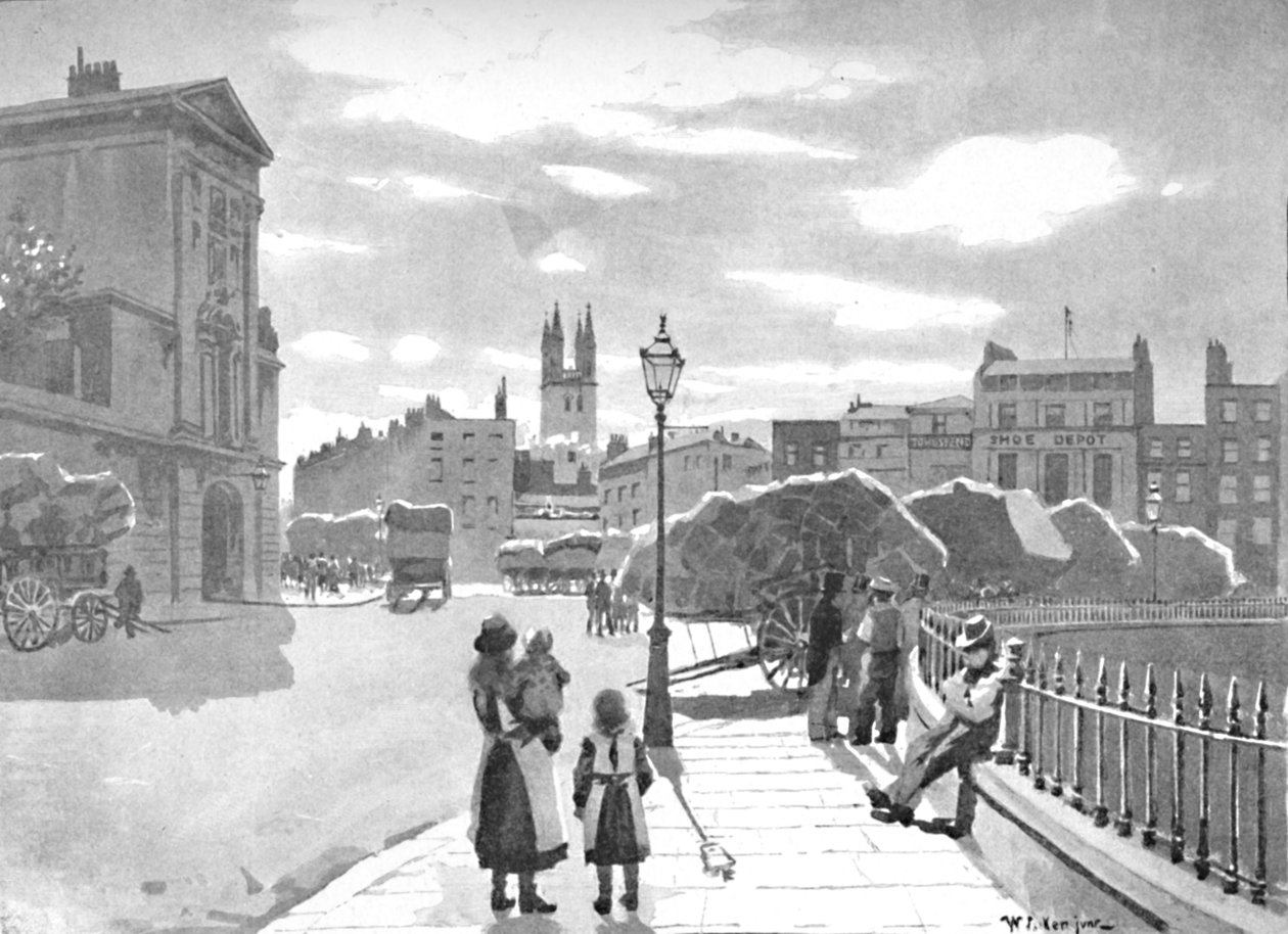 Smithfield and St. Bartholomews Hospital, 1891 tekijältä William Luker