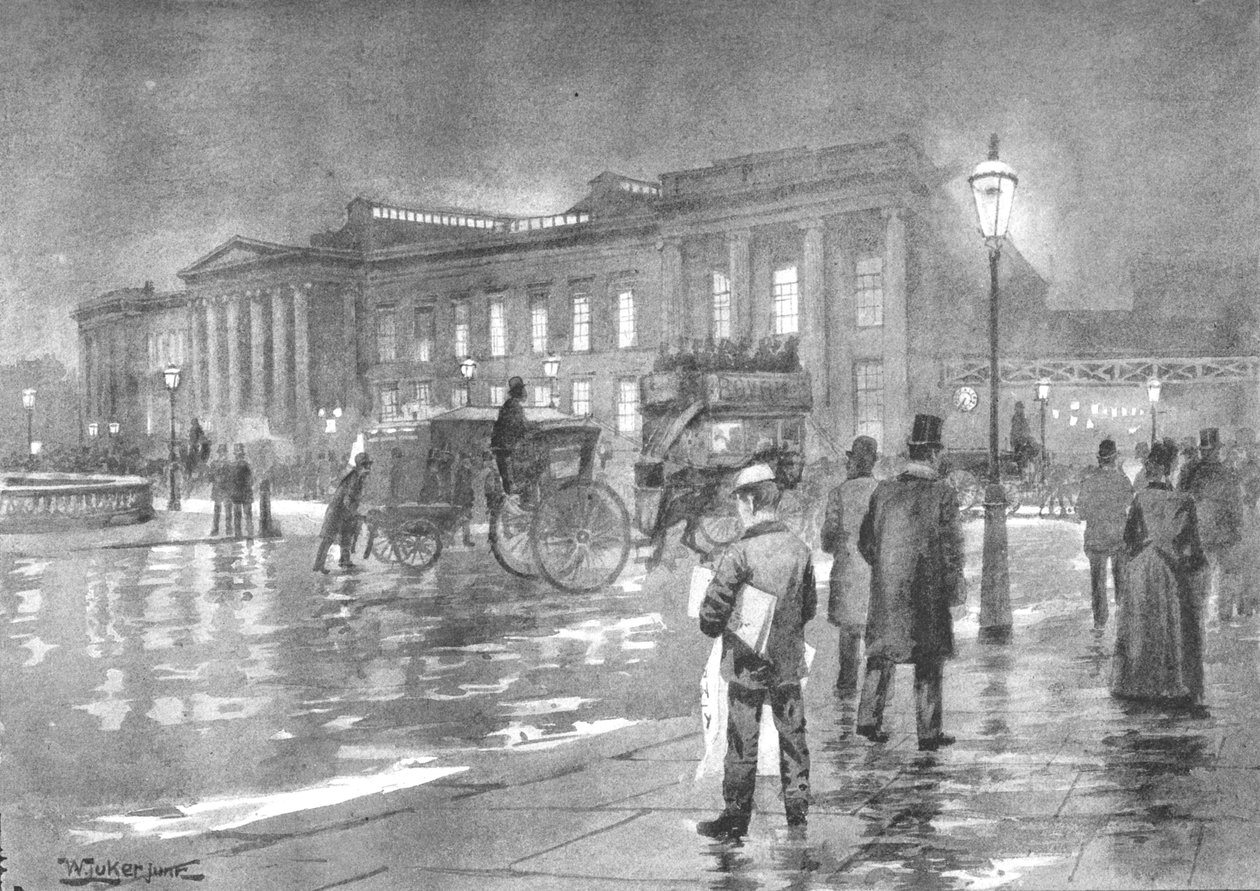 Pääposti - Yö, 1891 tekijältä William Luker