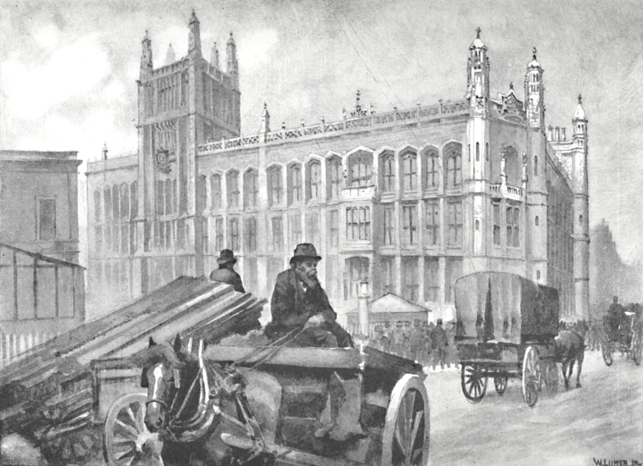 Record Office, Fetter Lane, 1891 tekijältä William Luker