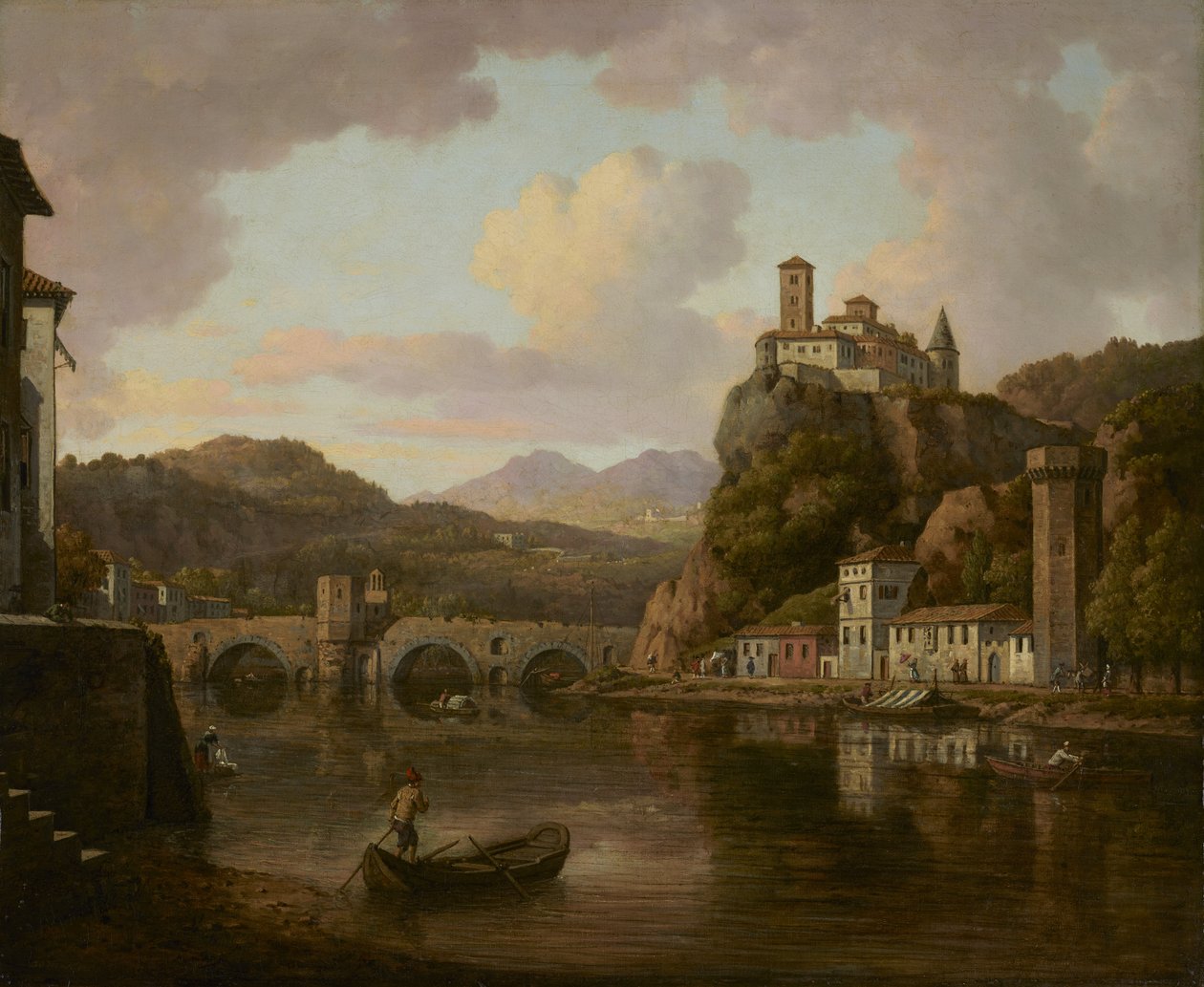 Linna Rhône-joen varrella, Ranskae tekijältä William Marlow