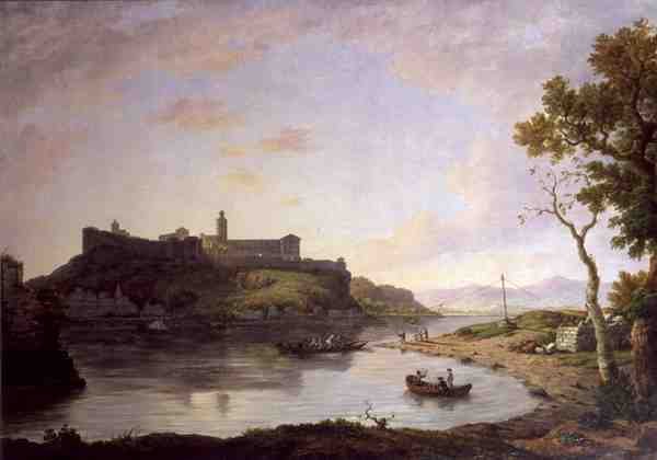 Ville Neuve - Vis a Vis Avignon (öljy kankaalle) tekijältä William Marlow