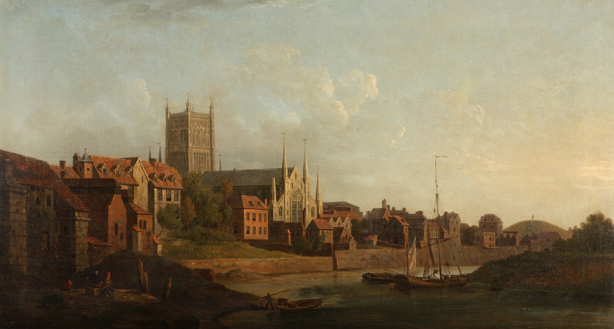 Worcester Severnistä, noin 1760 tekijältä William Marlow