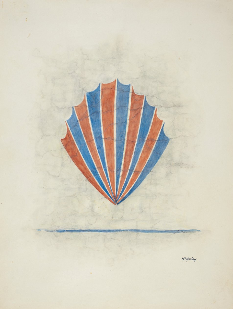 Restaurointipiirustus: Seinämaalaus, 1938. tekijältä William McAuley