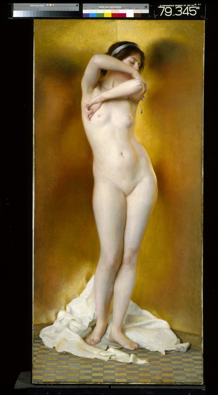 Glow Of Gold, Gleam Of Pearl (öljy kankaalle) tekijältä William McGregor Paxton