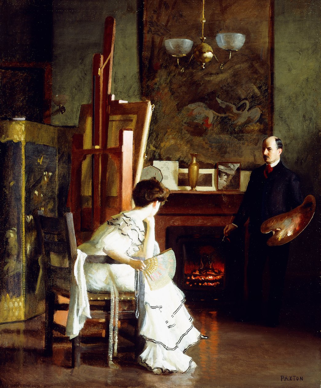 Studiossa tekijältä William McGregor Paxton