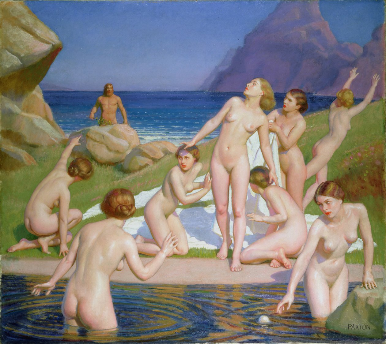 Nausicaa tekijältä William McGregor Paxton