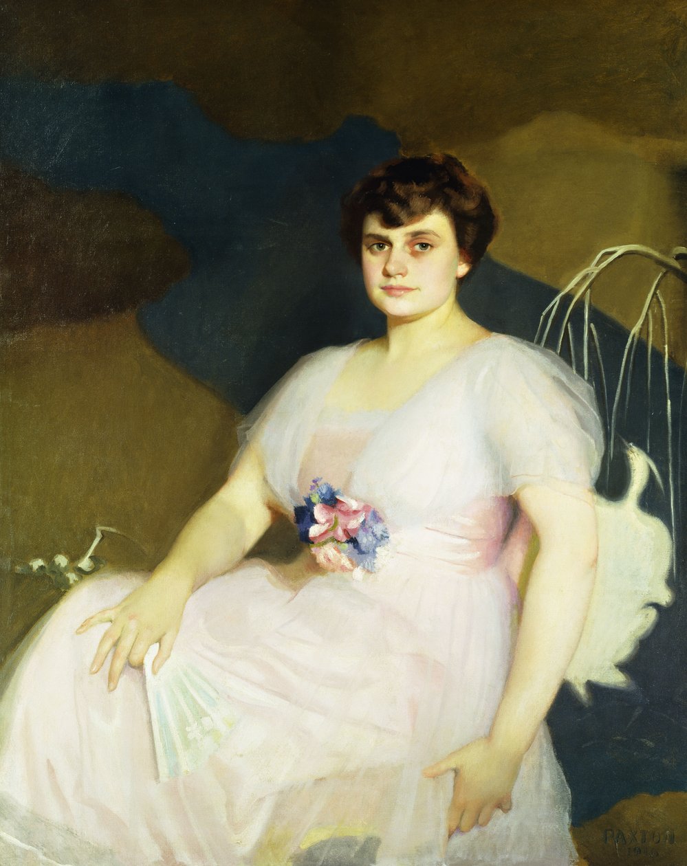 Charlotte Parker Milnen muotokuva tekijältä William McGregor Paxton