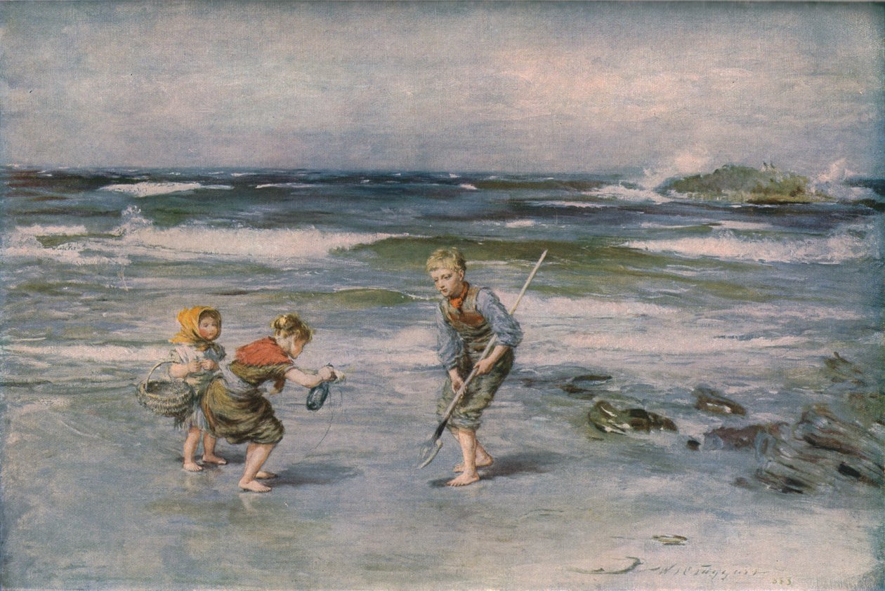 Viesti mereltä, 1883, c1930. tekijältä William McTaggart