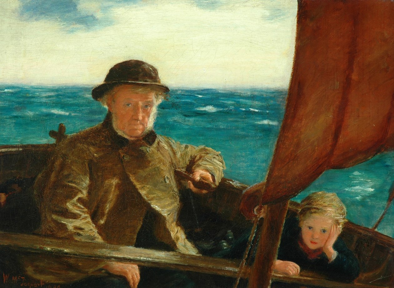 Isä on ruorissa, 1889 tekijältä William McTaggart