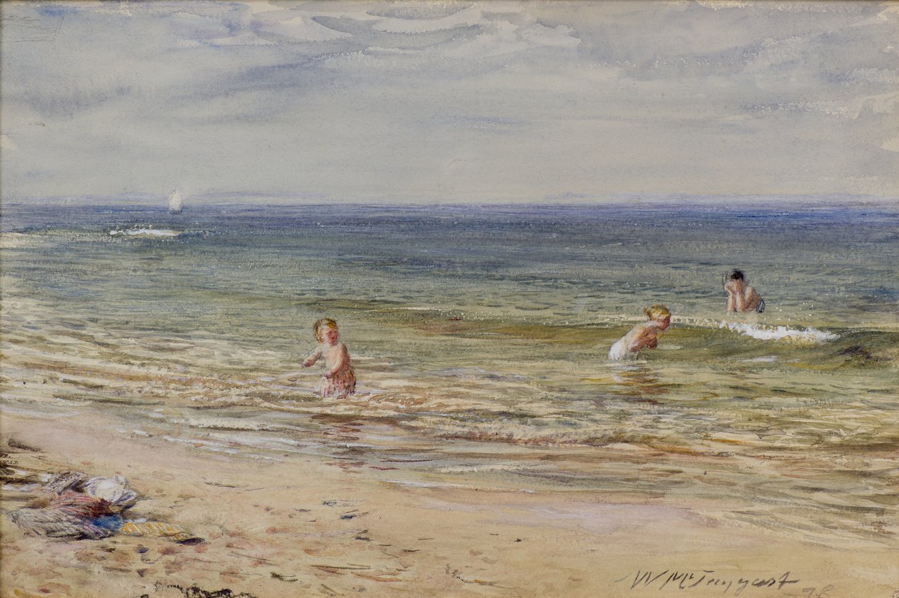 Tyttö uimarit tekijältä William McTaggart