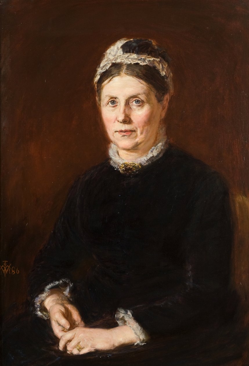Rouva (James Guthrie) Orchar, Catherine Nicoll (1820-1916) tekijältä William McTaggart