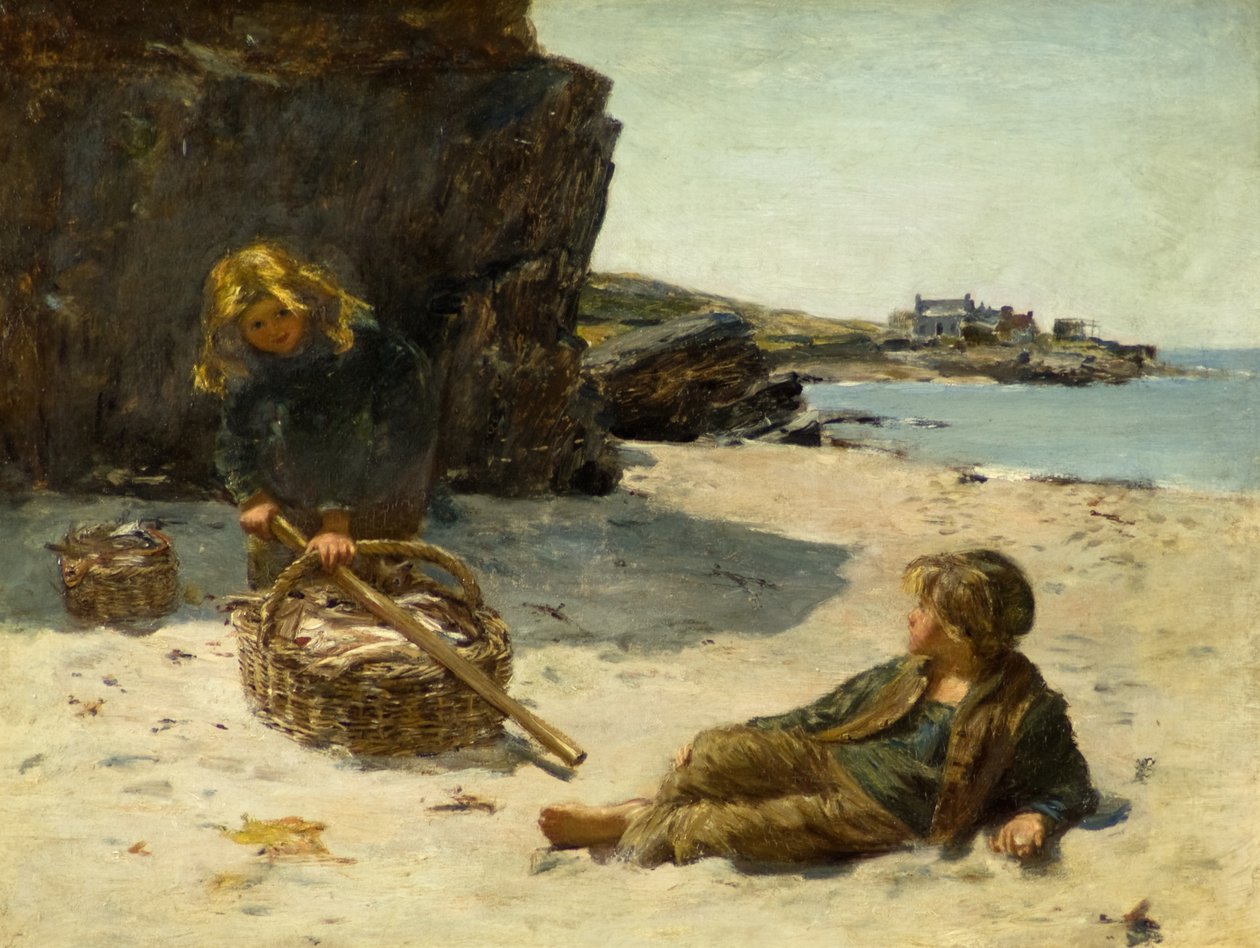 Valkoisilla hiekoilla tekijältä William McTaggart