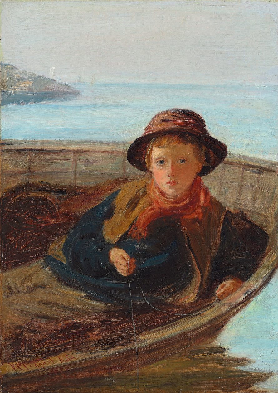 Kalastajapoika, 1870 tekijältä William McTaggart