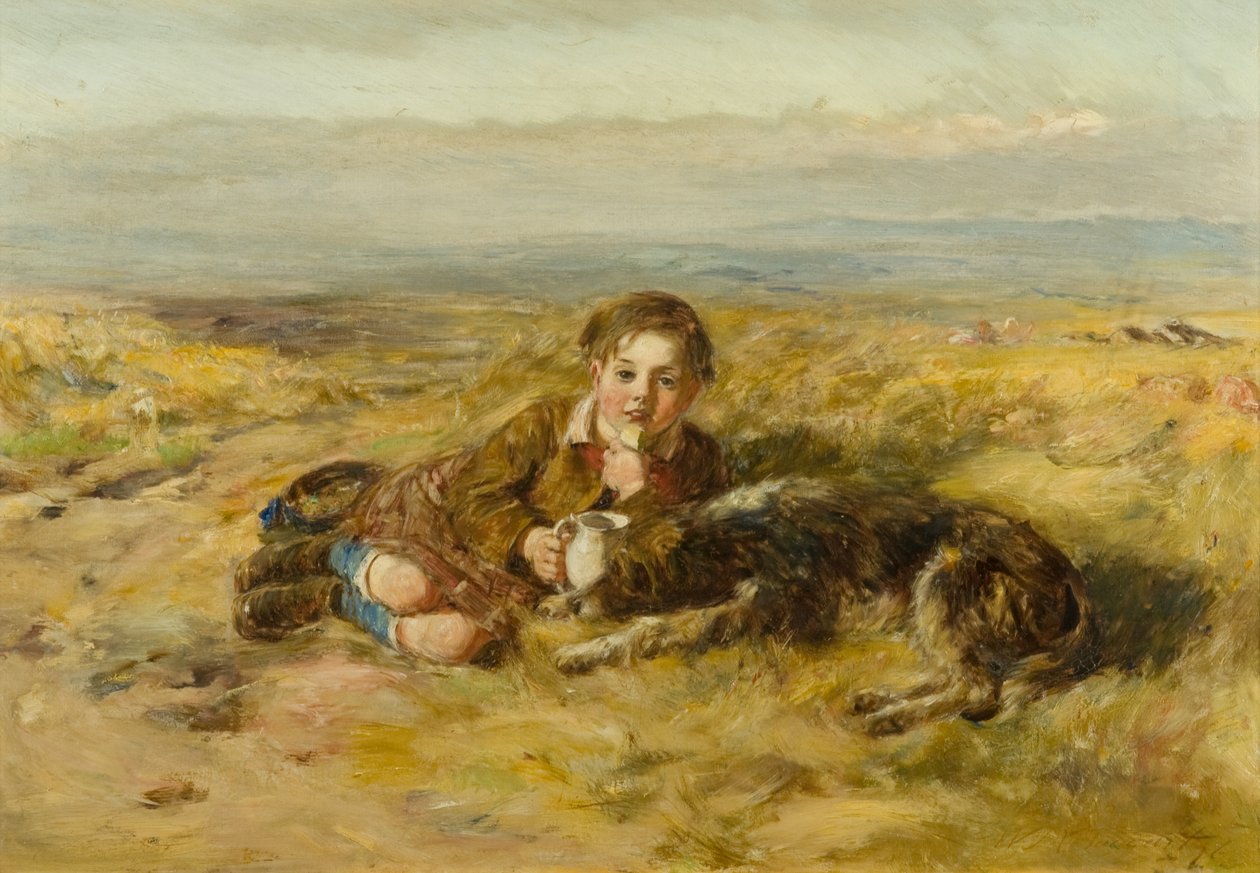 The Wee Herd Laddie [aiemmin luetteloitu nimellä Boy and Dog] tekijältä William McTaggart
