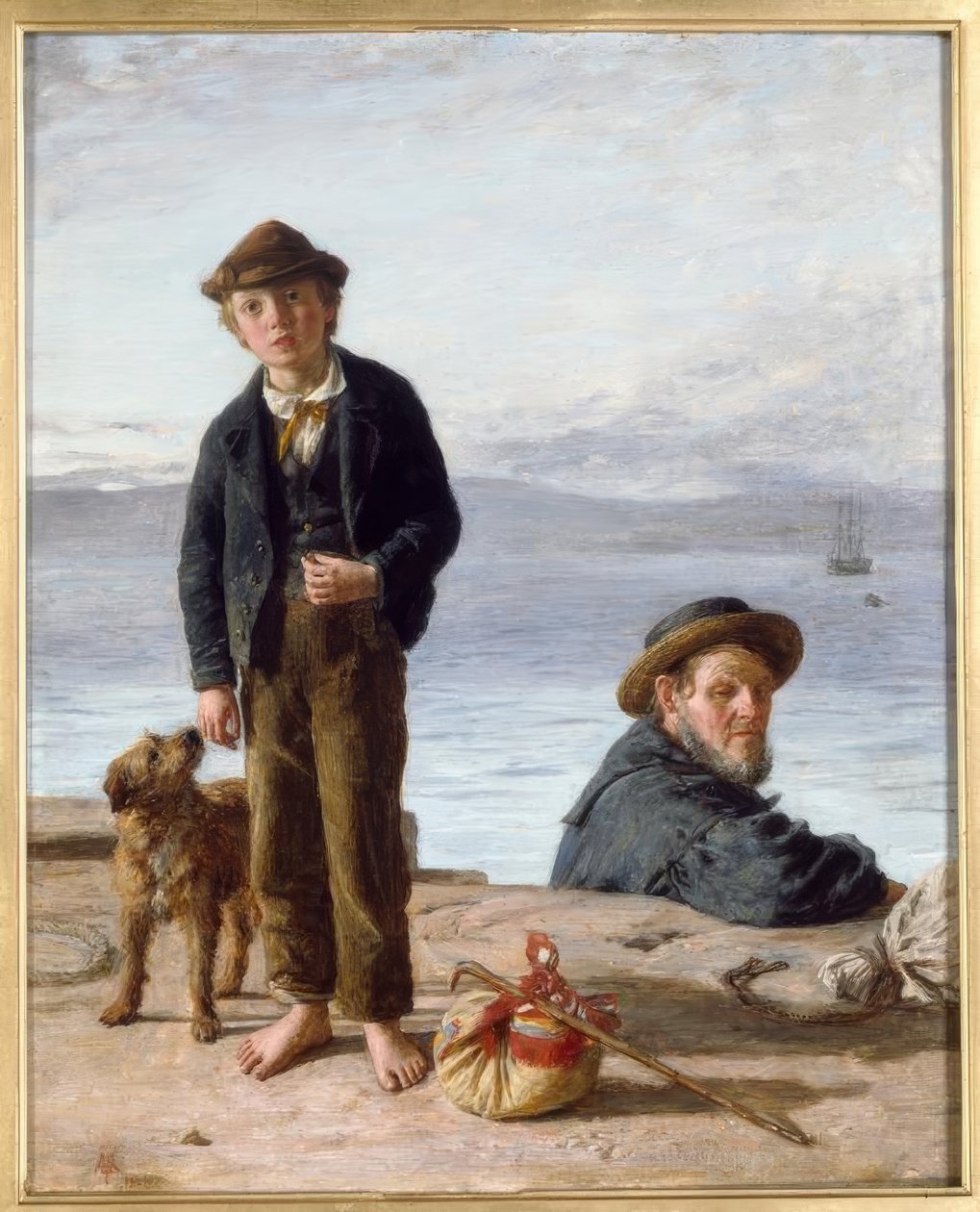 W.McTaggart, Merelle lähtö / Gemälde tekijältä William McTaggart