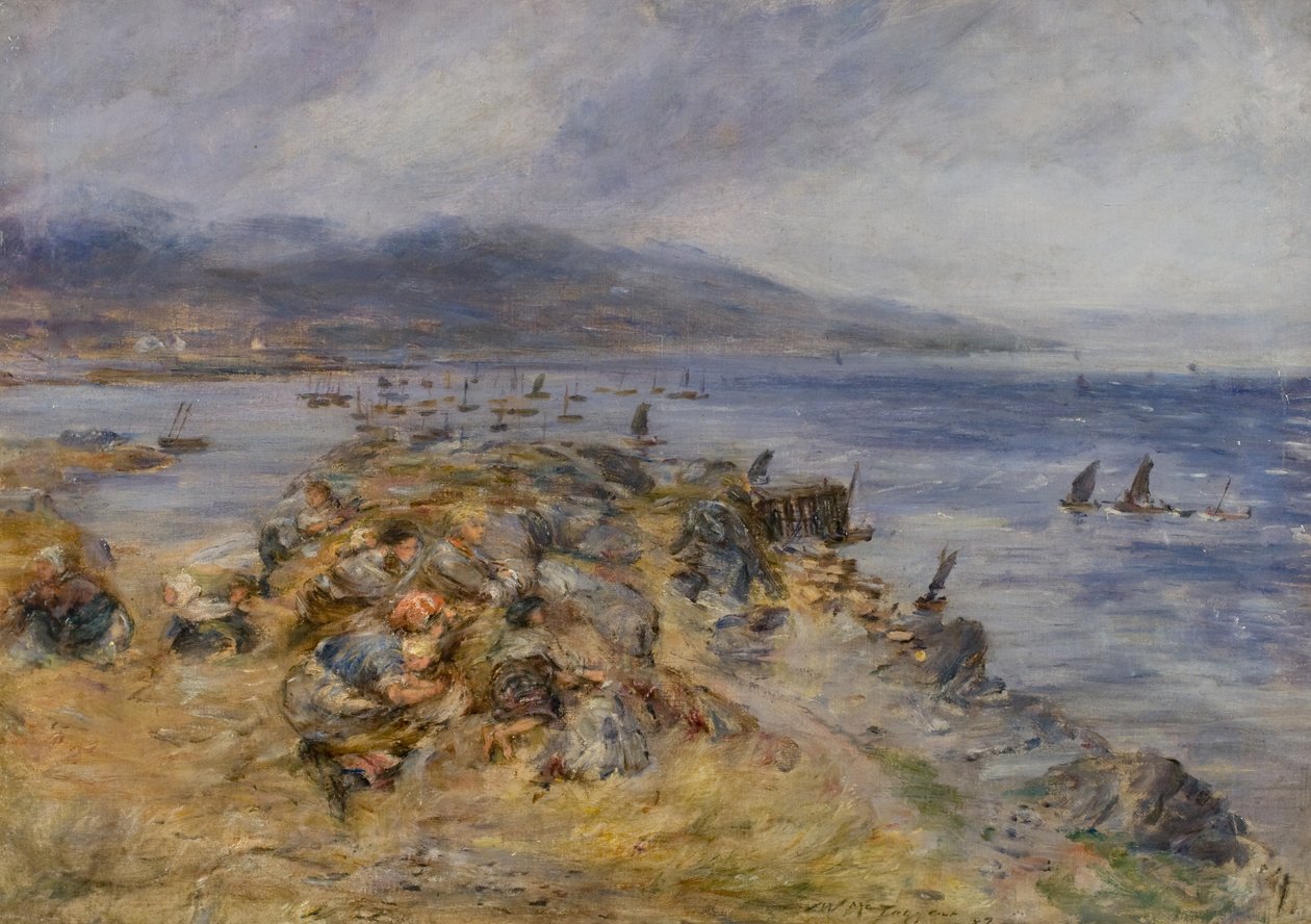Tuuli ja sade, Carradale tekijältä William McTaggart