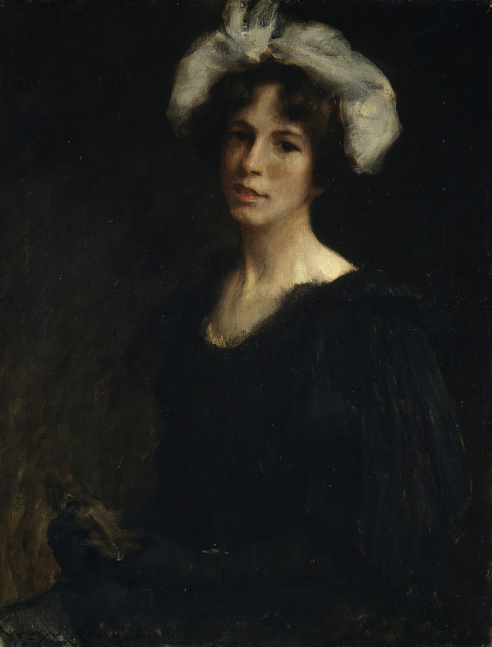 Bessie Potter, n. 1895. tekijältä William Merritt Chase