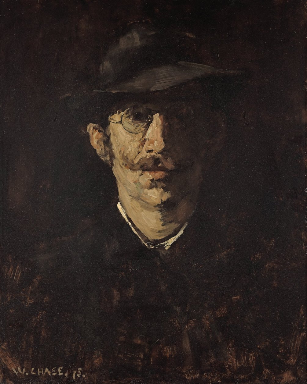 Hugo von Habermannin muotokuva tekijältä William Merritt Chase