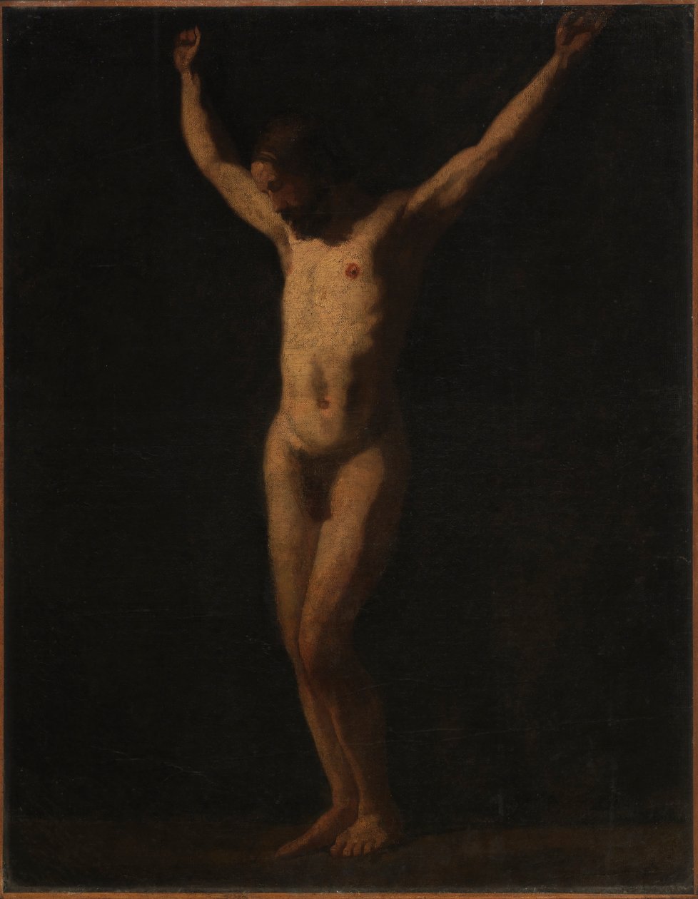 Ristiinnaulitseminen, n. 1872-1879. tekijältä William Merritt Chase