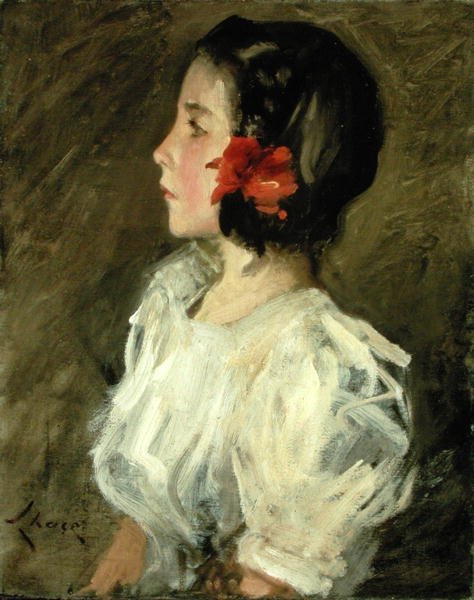 Dorothy (öljy kankaalle) tekijältä William Merritt Chase
