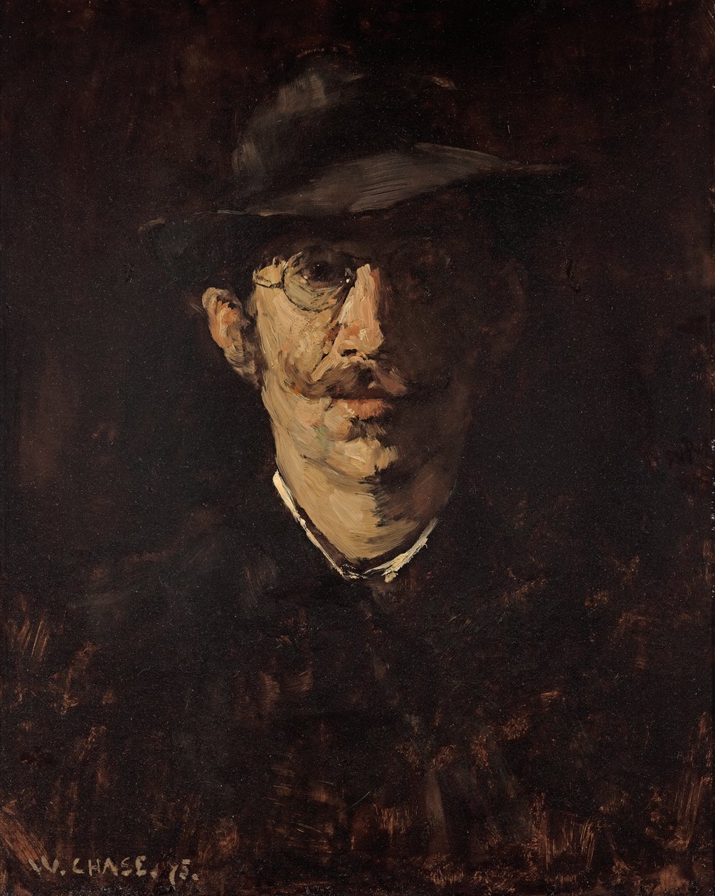 Saksa: Muotokuva Hugo von Habermann tekijältä William Merritt Chase