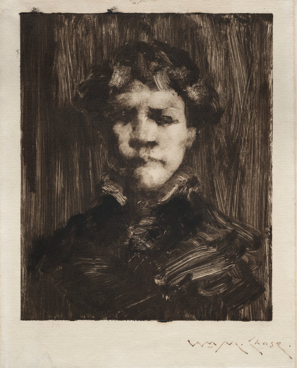 Pojan pää tekijältä William Merritt Chase