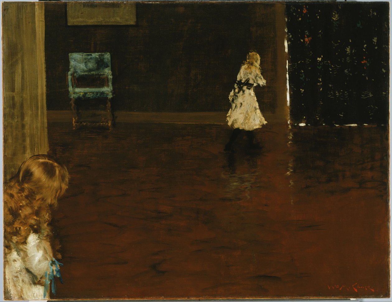 Piiloleikki tekijältä William Merritt Chase