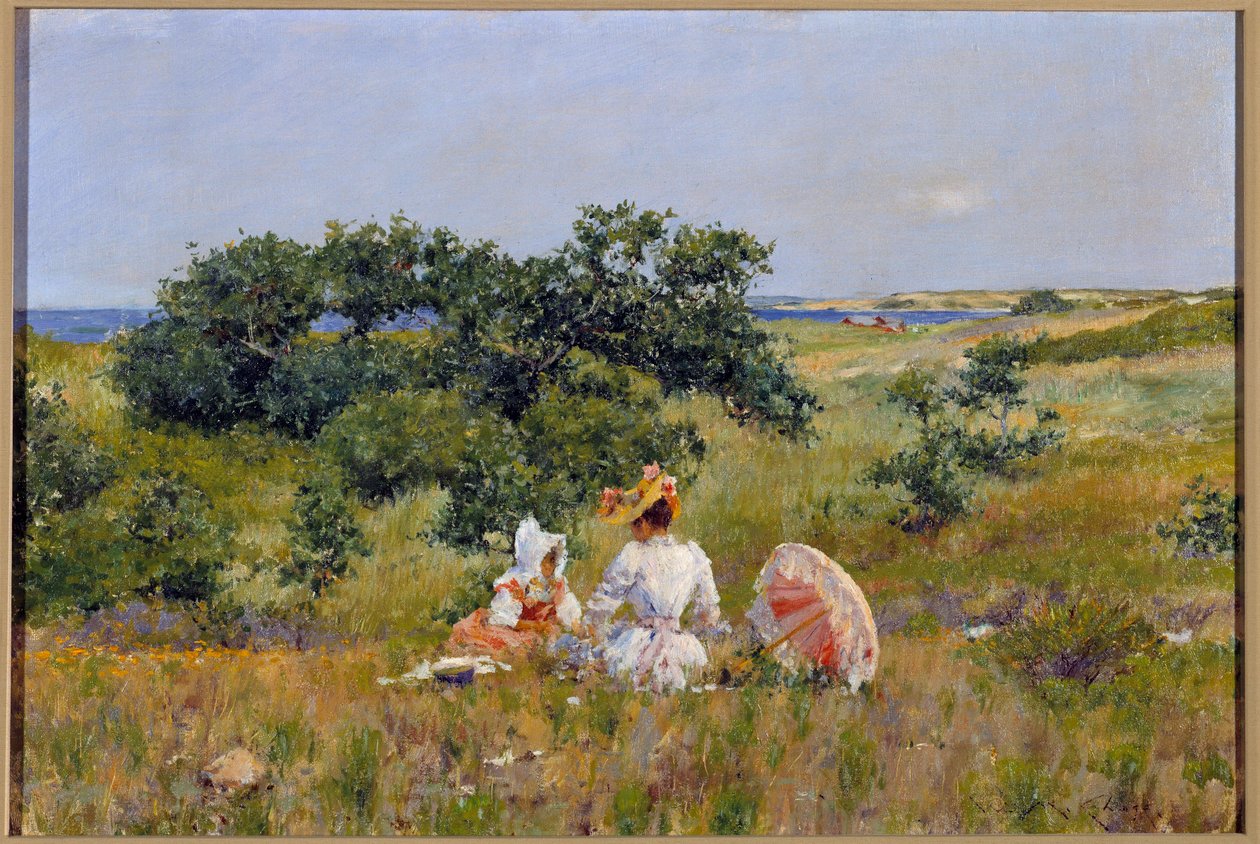 Le tale de fees William Merritt Chasen (1849-1916) maalaus (ec.amer.) 1892 Yksityinen kokoelma tekijältä William Merritt Chase