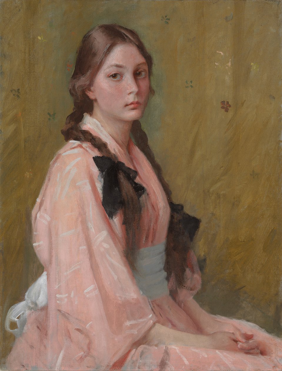 Mona, rouva R. William Merritt Chasen tytär, n. 1894 tekijältä William Merritt Chase