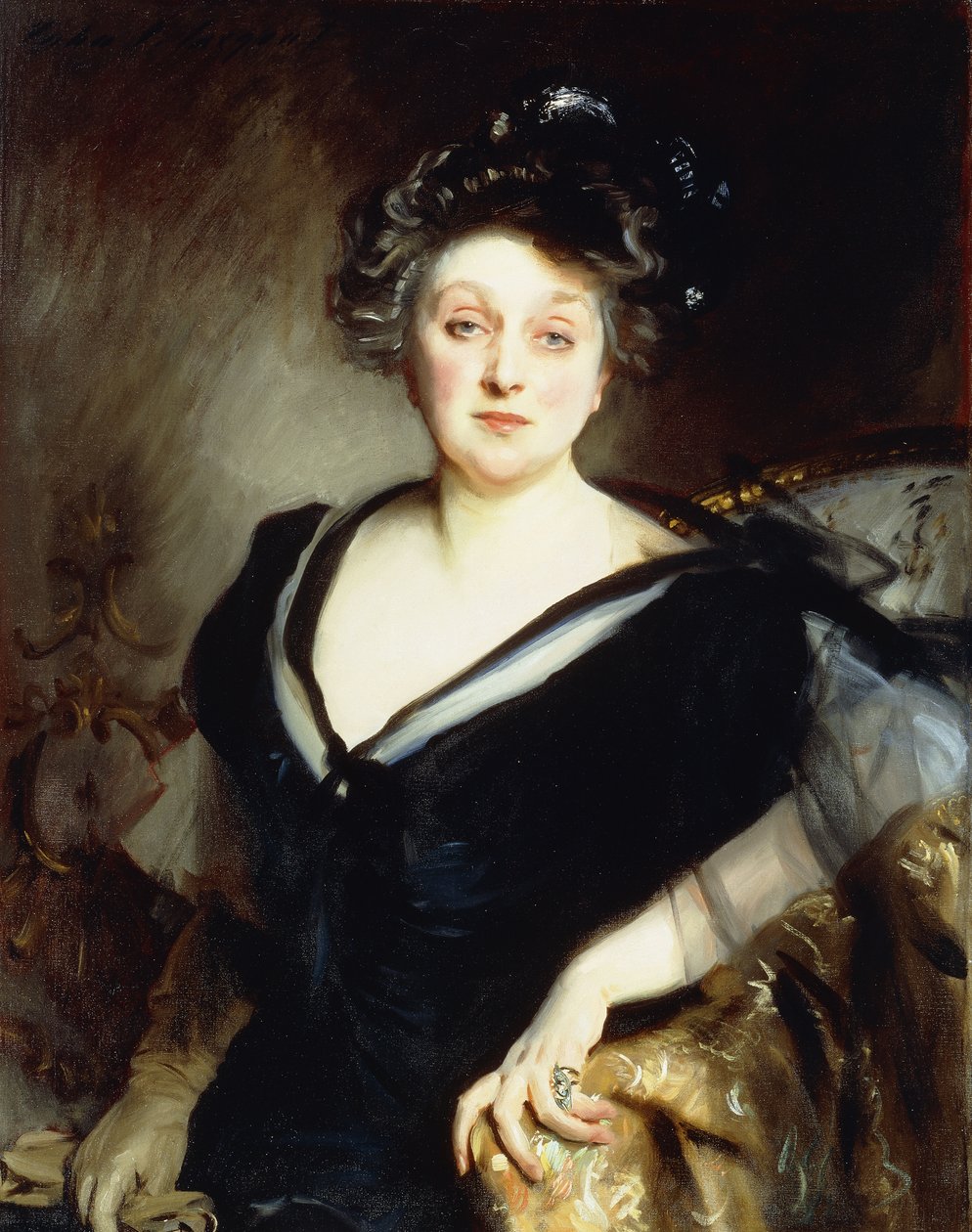 Rouva, tekijältä William Merritt Chase