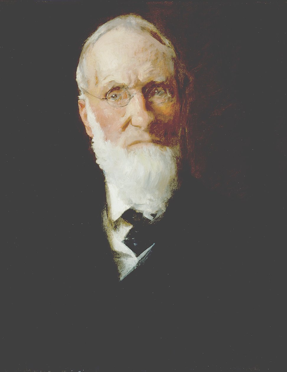 Isäni muotokuva, David H. Chase (öljy kankaalle) tekijältä William Merritt Chase