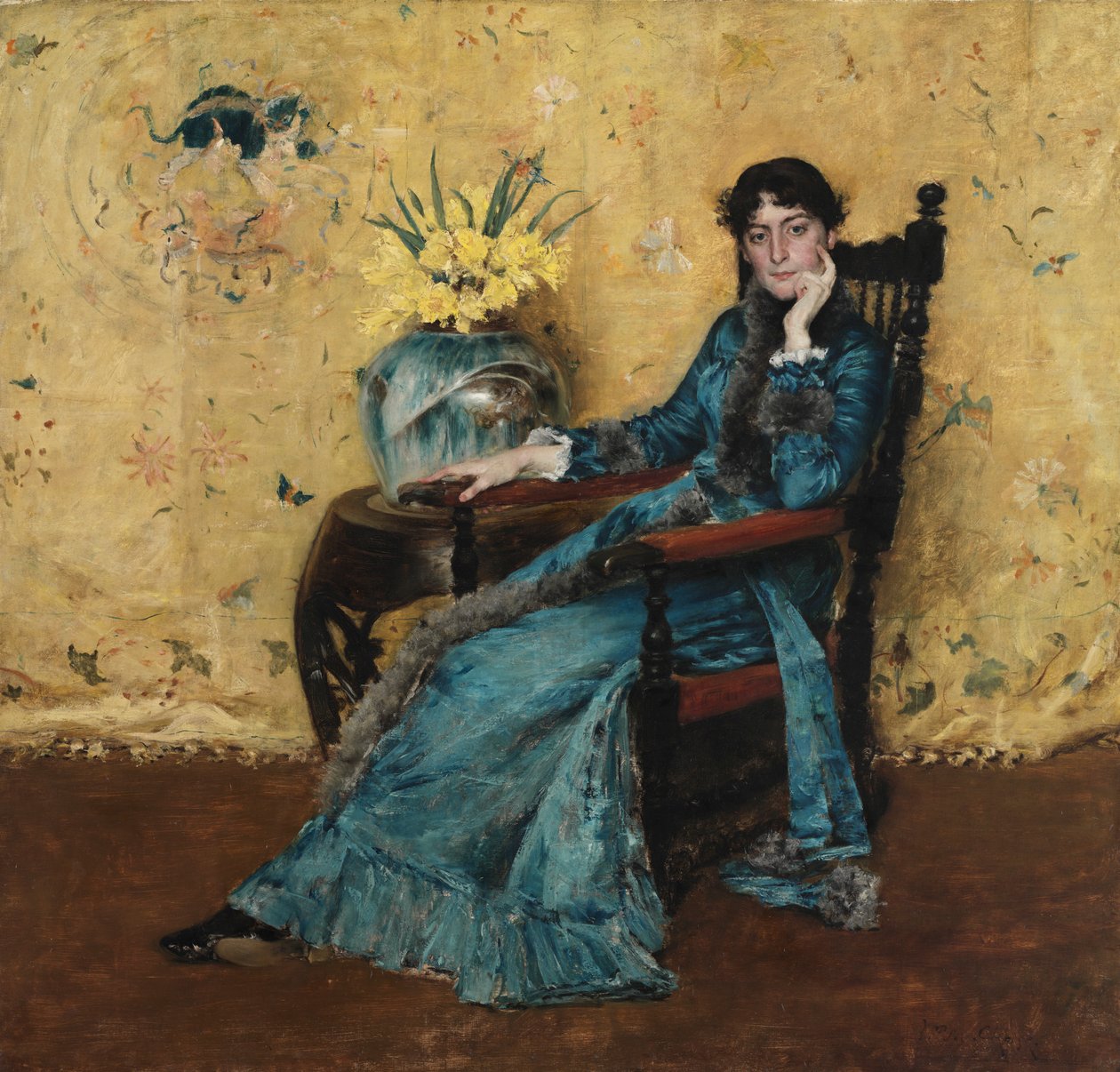 Dora Wheelerin muotokuva tekijältä William Merritt Chase