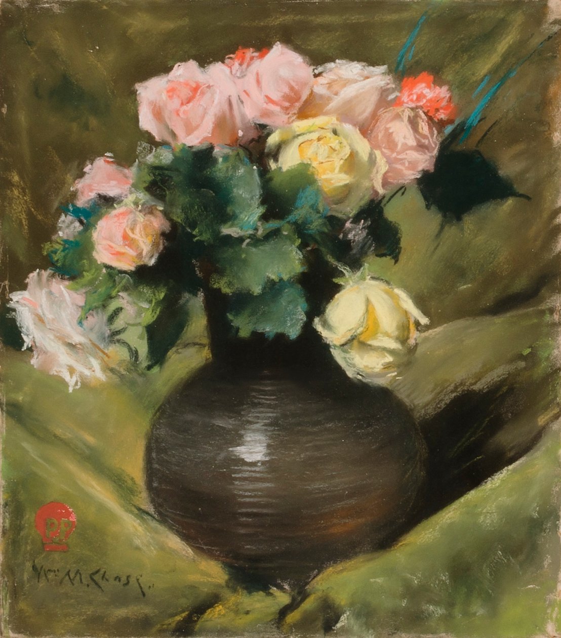 Ruusut tekijältä William Merritt Chase