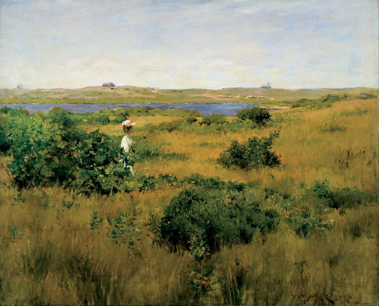 Kesä Shinnecock Hillsissä tekijältä William Merritt Chase