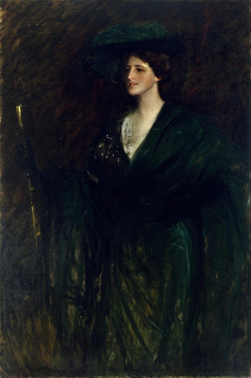 Smaragdinainen tekijältä William Merritt Chase