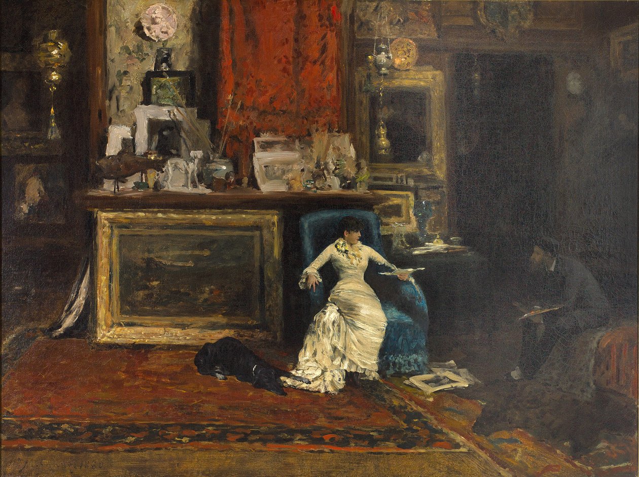 The Tenth Street Studio tekijältä William Merritt Chase