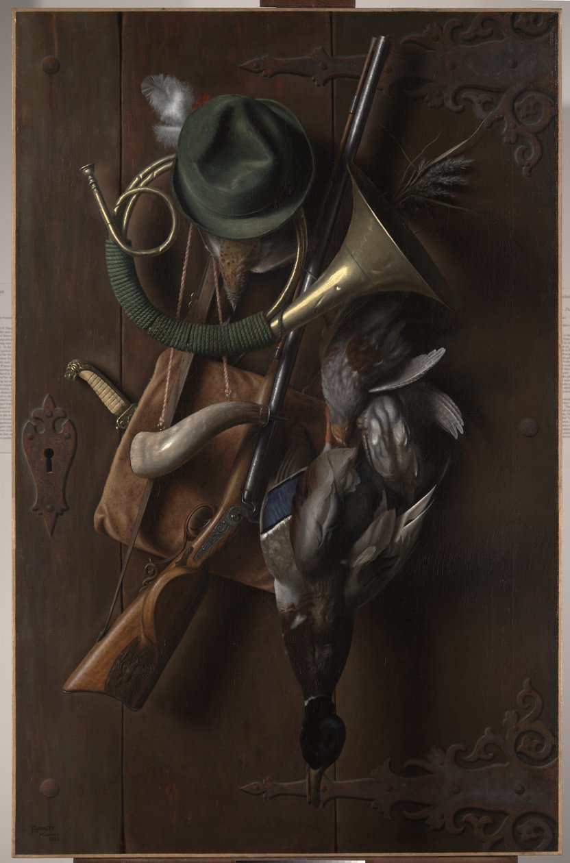 Metsästyksen jälkeen, 1883 tekijältä William Michael Harnett