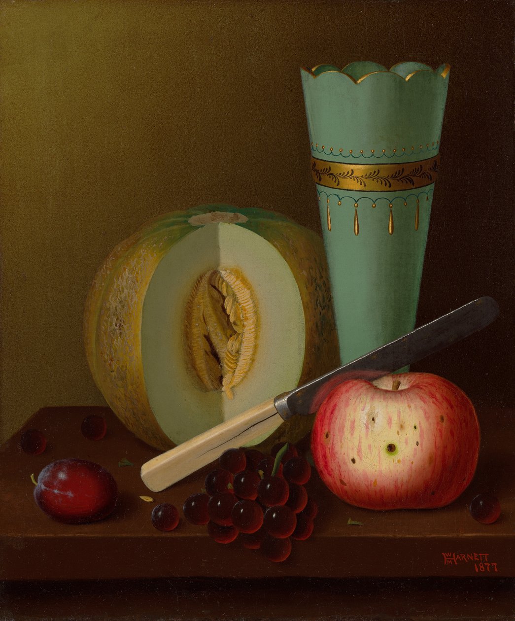 Hedelmäpalat tekijältä William Michael Harnett