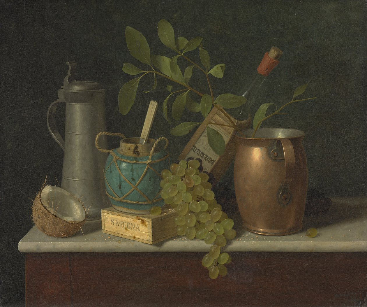 Just jälkiruoka, 1891 tekijältä William Michael Harnett
