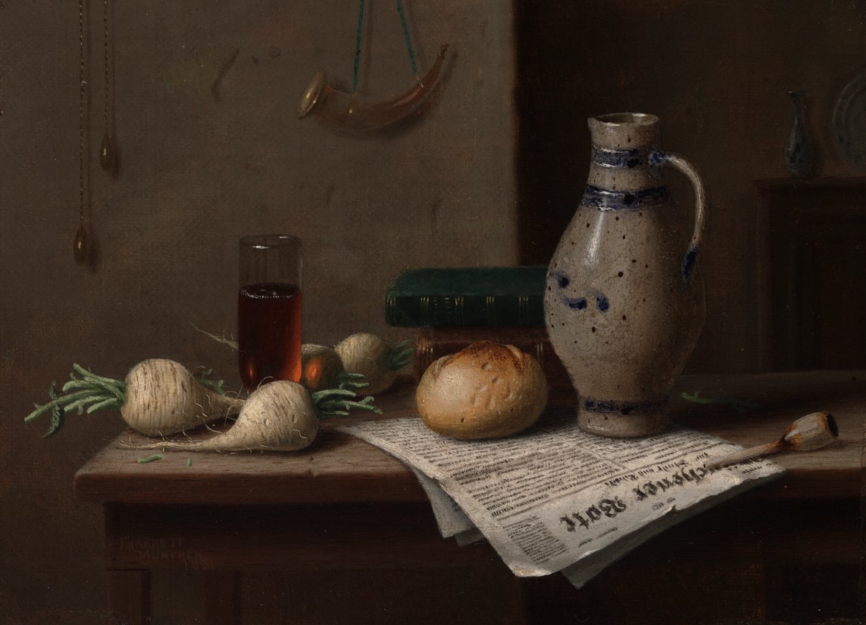 Munchener Bote tekijältä William Michael Harnett