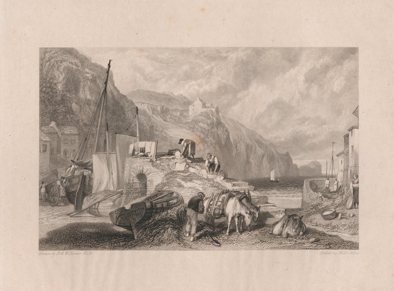 Combe-Martin, Devonshire tekijältä William Miller