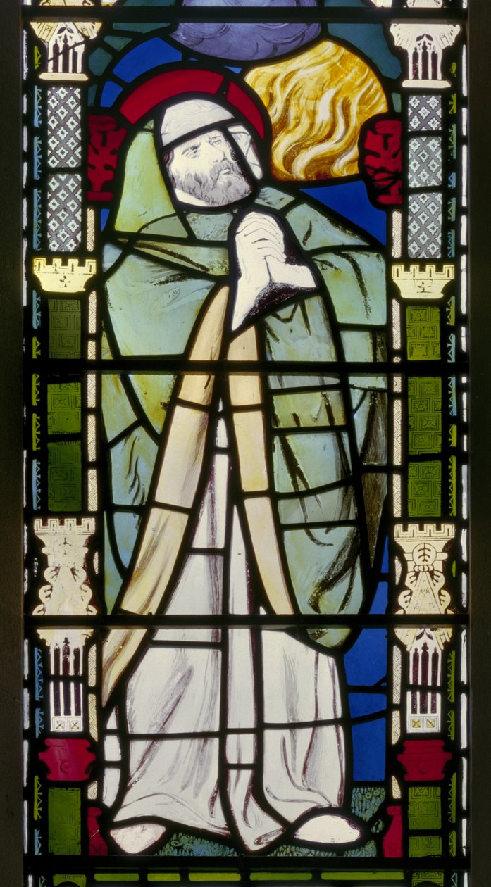 Banstead, All Saints, Morris Marshall & Faulkner & Co, William Morris, Ezekiel tekijältä William Morris