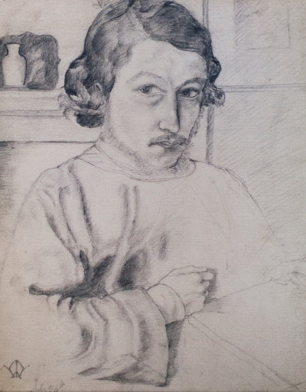 Morris sellaisena kuin hän itsensä näki, 22-vuotias tekijältä William Morris
