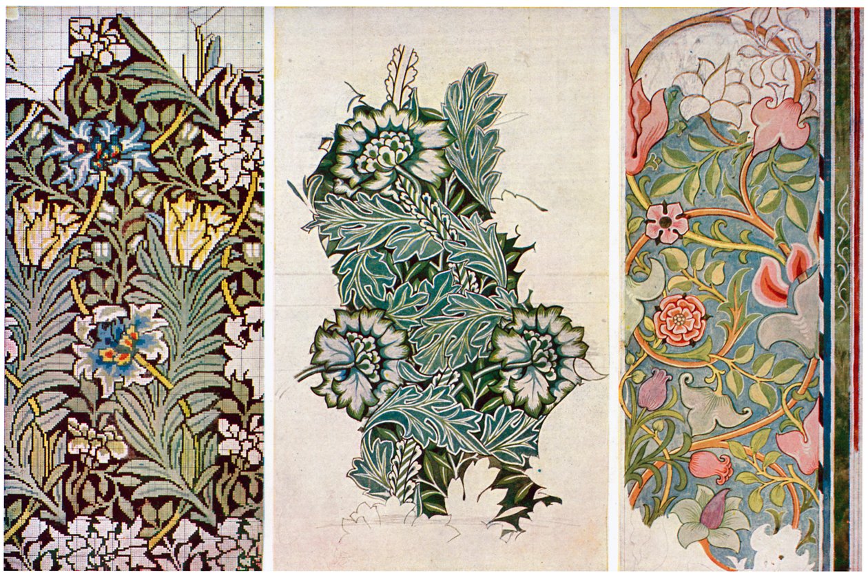 William Morrisin työpiirustukset 1834-1896, 1934. tekijältä William Morris