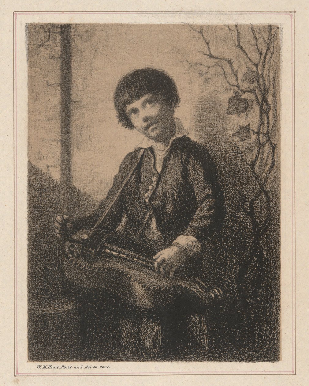 Hurdy Gurdy Boy tekijältä William Morris Hunt