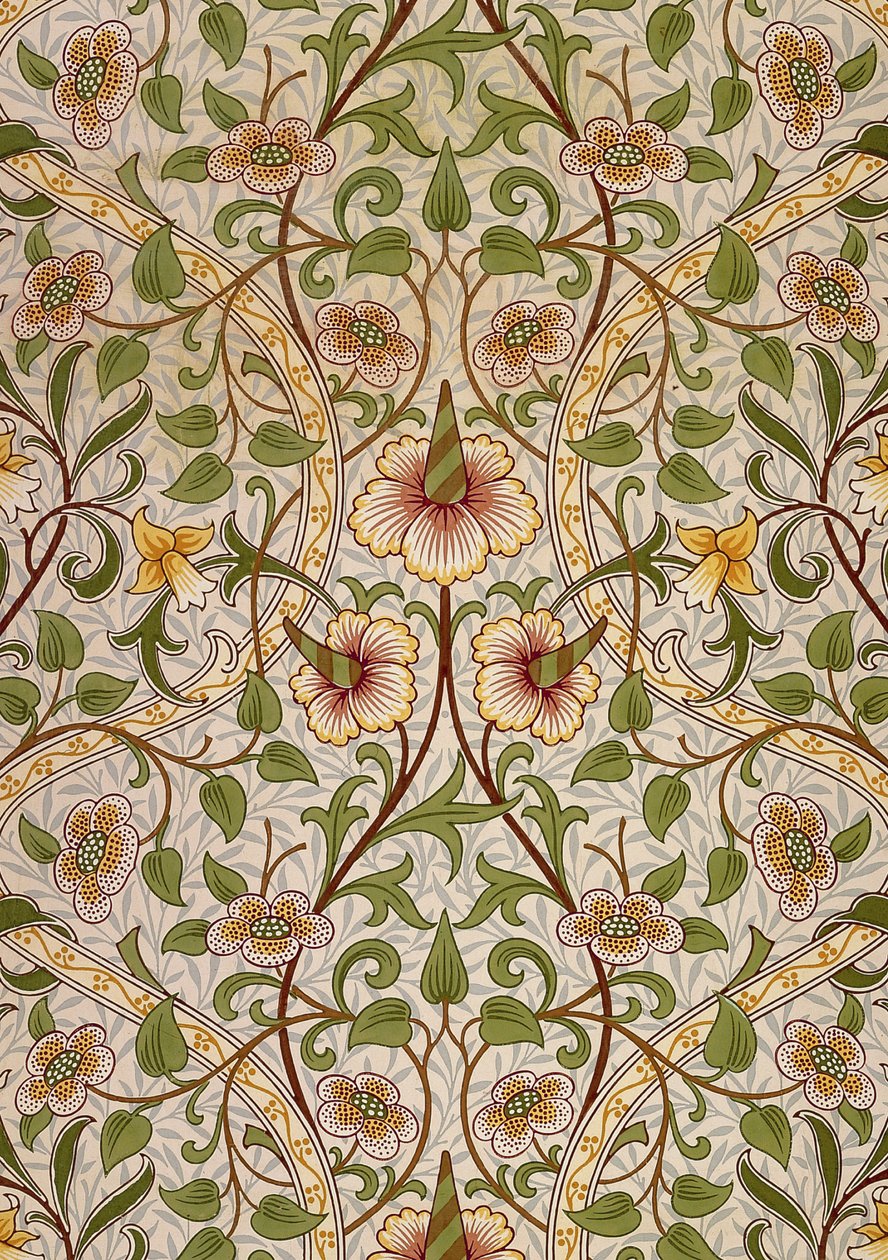 Koristekangas, 1876-1890. tekijältä William Morris Tapestry Works