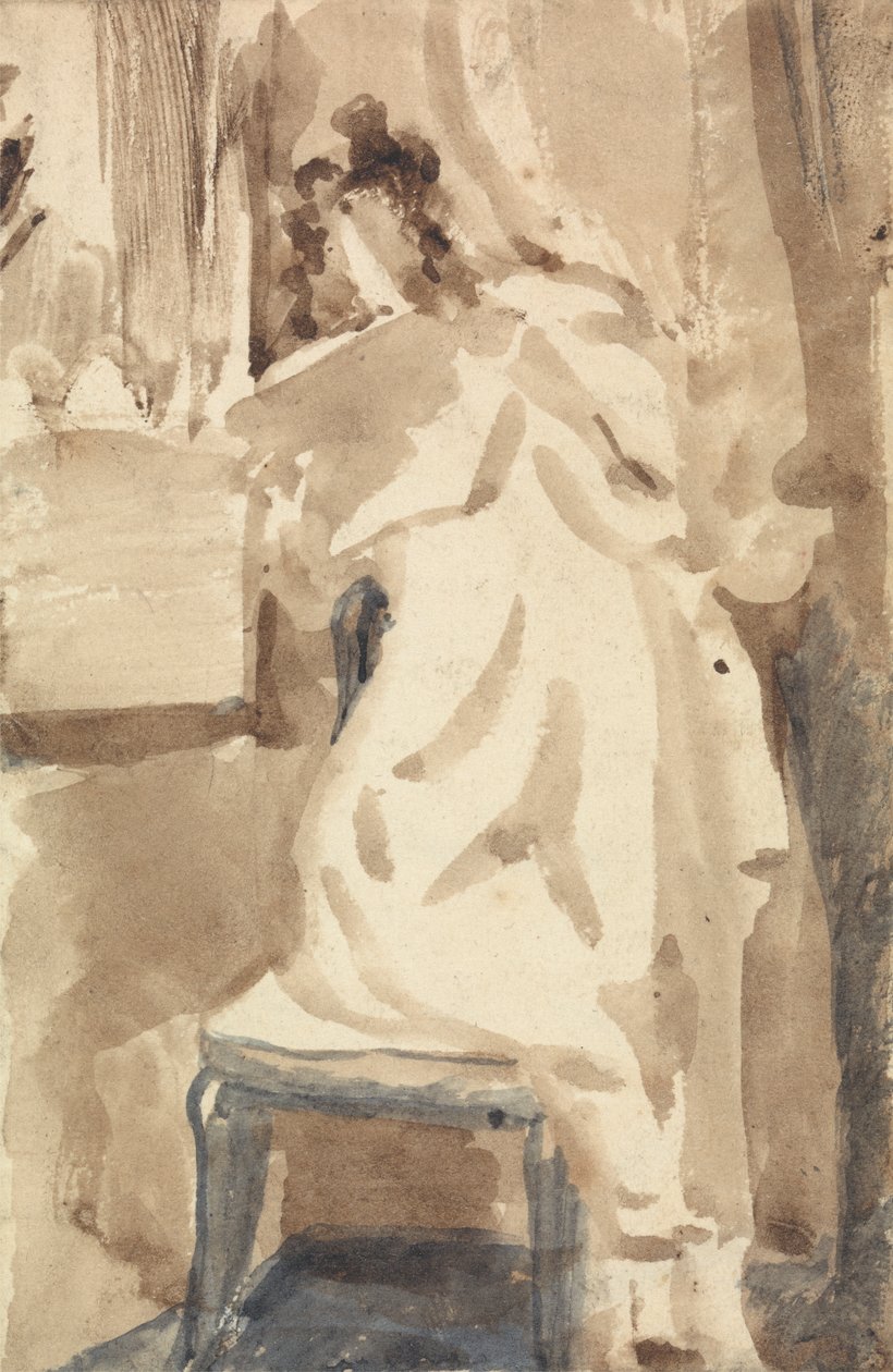 Tutkimus tytölle, joka lukee tekijältä William Mulready