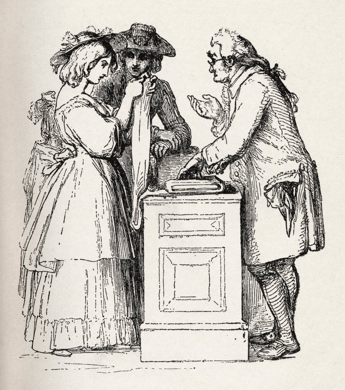 "Wakefieldin kirkkoherra" tekijältä William Mulready